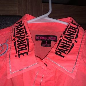 Rock and Roll Cowgirl long sleeve button down